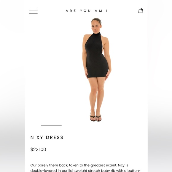 AREYOUAMI NIXY DRESS - Picture 2 of 3